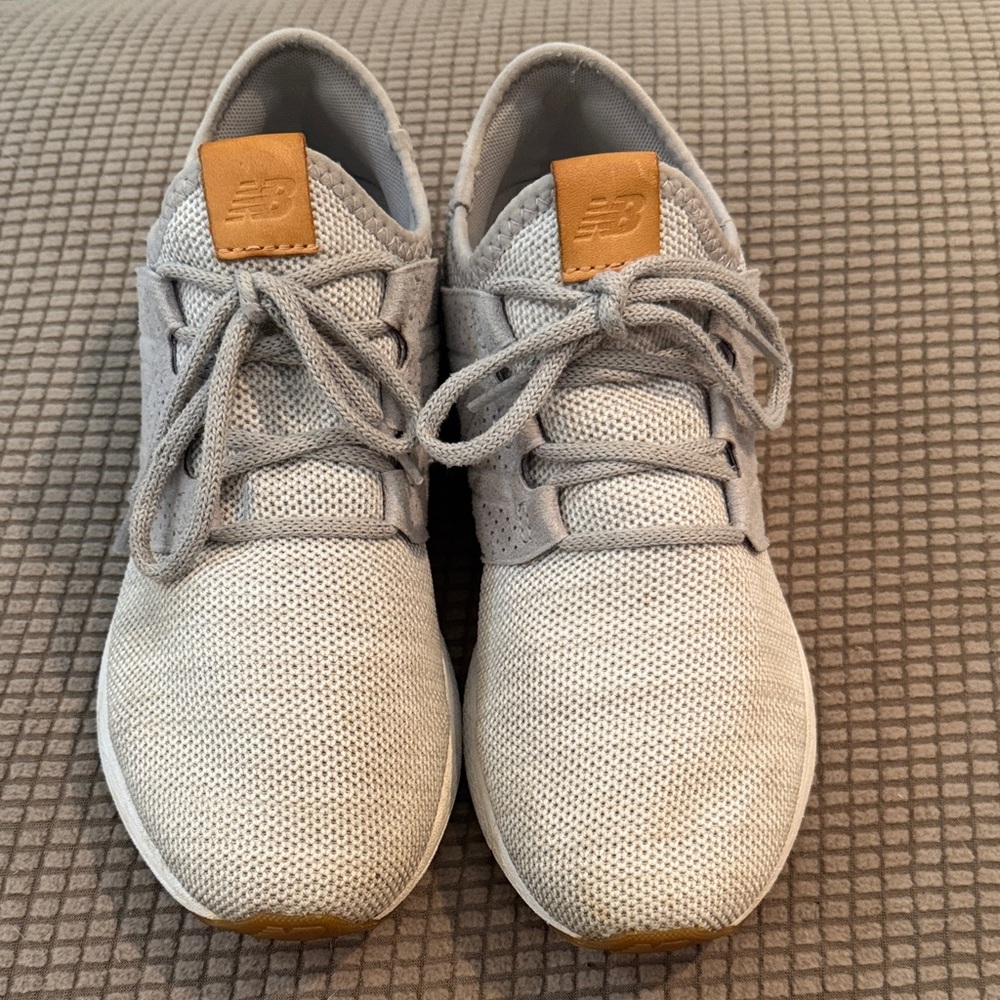 New Balance Gray and Tan Women's Sneakers